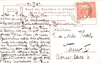Unbekannte Ort / Künstler - CZ 1919 95 003 ●